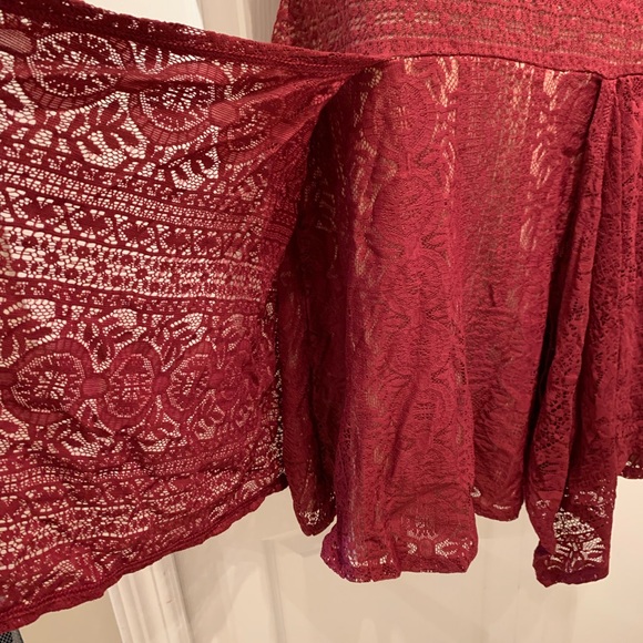 BCBG maxazria crew neck purple dress size M used in very good condition - Picture 7 of 7